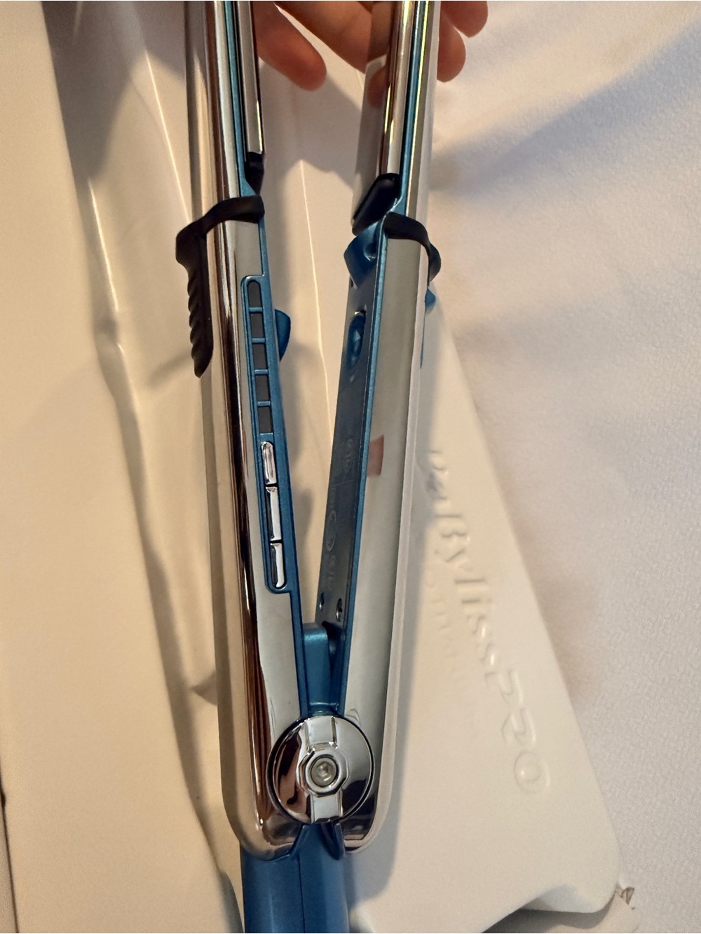 NEW BabylissPRO Nano Titanium Prima Ionic Hair Straightener BaByliss Flat Iron - Picture 7 of 8